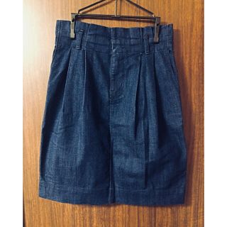 ダブルクローゼット(w closet)の美品 w closet デニムタイトスカート(ひざ丈スカート)