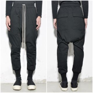 DRKSHDW - RICK OWENS DRKSHDW サルエル スウェット パンツ XSの通販