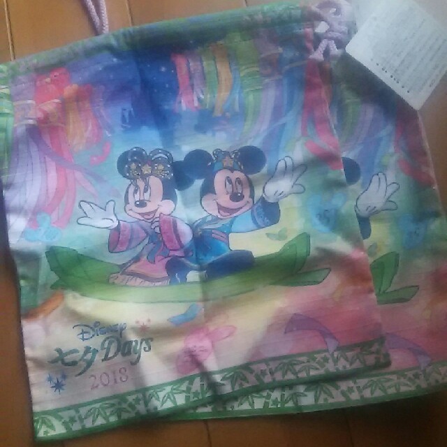 Disney(ディズニー)のDisneyresort35周年七夕巾着 キッズ/ベビー/マタニティのこども用バッグ(ランチボックス巾着)の商品写真