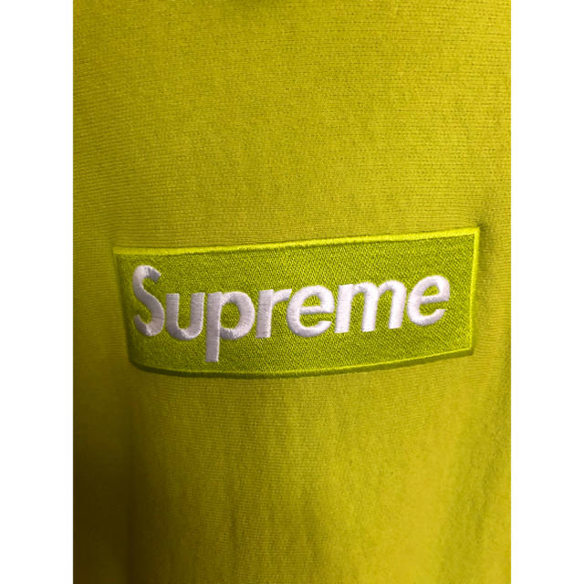 Supreme - Supreme 12aw box logo hoodie ライムグリーンの通販 by ヤニクラ's shop｜シュプリームならラクマ 格安新品