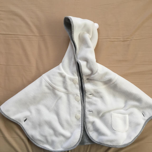 COMME CA ISM(コムサイズム)のコムサ フリースポンチョ キッズ/ベビー/マタニティのベビー服(~85cm)(ジャケット/コート)の商品写真