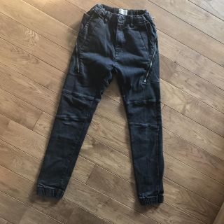 ザラキッズ(ZARA KIDS)の☆zara☆ ブラックデニムパンツ size140(パンツ/スパッツ)