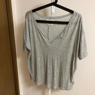 アングリッド(Ungrid)のUngrid Tシャツ グレー 未使用 アングリッド(Tシャツ(半袖/袖なし))