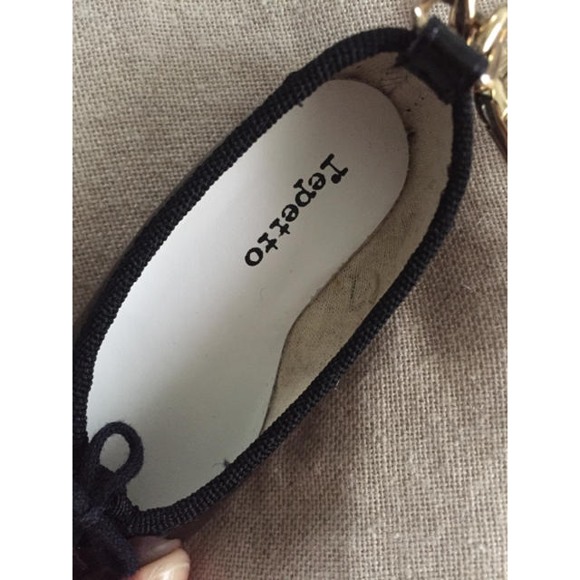 repetto(レペット)の【月曜日までの出品】レペット  キーホルダー  ブラック レディースのファッション小物(キーホルダー)の商品写真