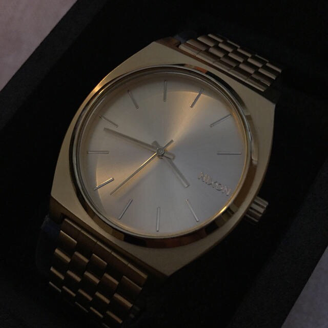 NIXON(ニクソン)のNIXON TIME TELLER ALL GOLD メンズの時計(腕時計(アナログ))の商品写真