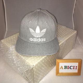 アディダス(adidas)のadidas キャップ グレー size:OSFZ(キャップ)