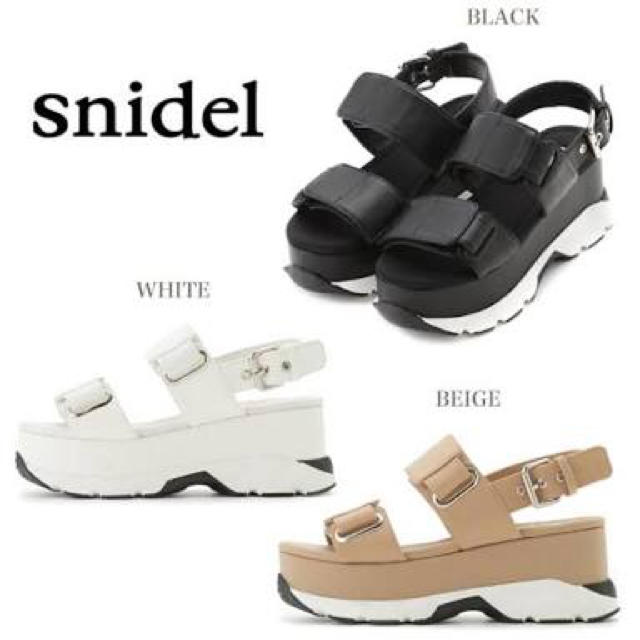 SNIDEL(スナイデル)のsnidel スニーカーサンダル レディースの靴/シューズ(サンダル)の商品写真