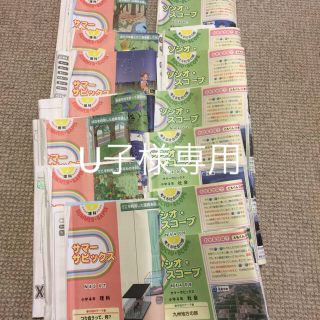 sapix 四年 夏期講習  理社(語学/参考書)