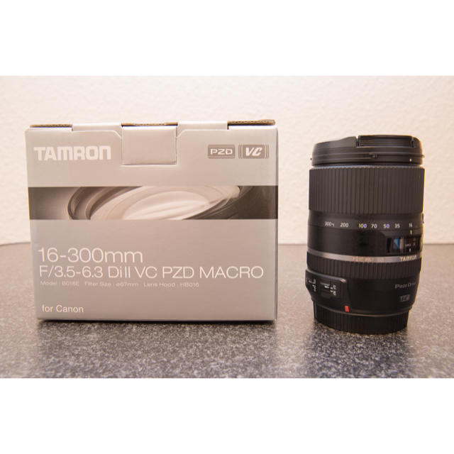 TAMRON 16-300mm F/3.5-6.3 【Canonマウント】