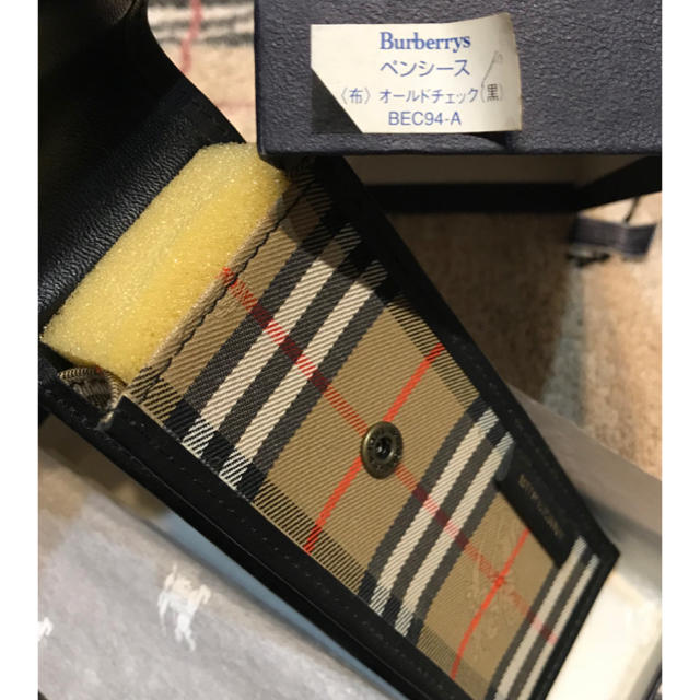 BURBERRY(バーバリー)のバーバリー ペンケース 未使用 インテリア/住まい/日用品の文房具(ペンケース/筆箱)の商品写真