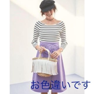 ジャスグリッティー(JUSGLITTY)の売り切りセール♡♡新品♡ジャスグリッティー♡オフショルリブニット♡ネイビー(ニット/セーター)