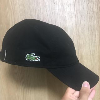 ラコステ(LACOSTE)のラコステ ローキャップ ブラック(キャップ)