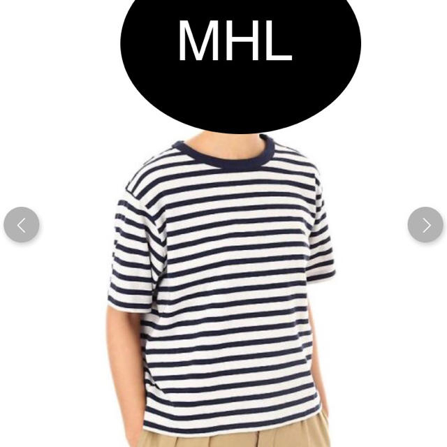 MHL Tシャツ カットソー ボーダー 新品