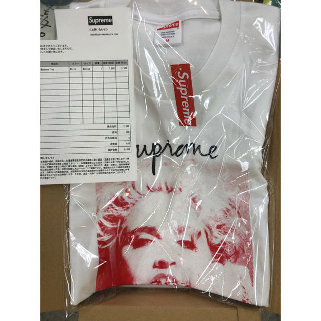 Mサイズ supreme Madonna Tee White マドンナ 白Whiteサイズ