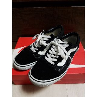 ヴァンズ(VANS)のVANS　バンズ　オールドスクール　スニーカー　ブラック　黒　美品(スニーカー)