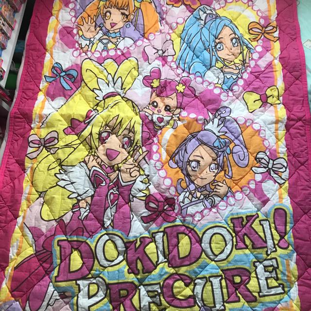 BANDAI(バンダイ)のドキドキプリキュア♡肌布団 キッズ/ベビー/マタニティの寝具/家具(シーツ/カバー)の商品写真