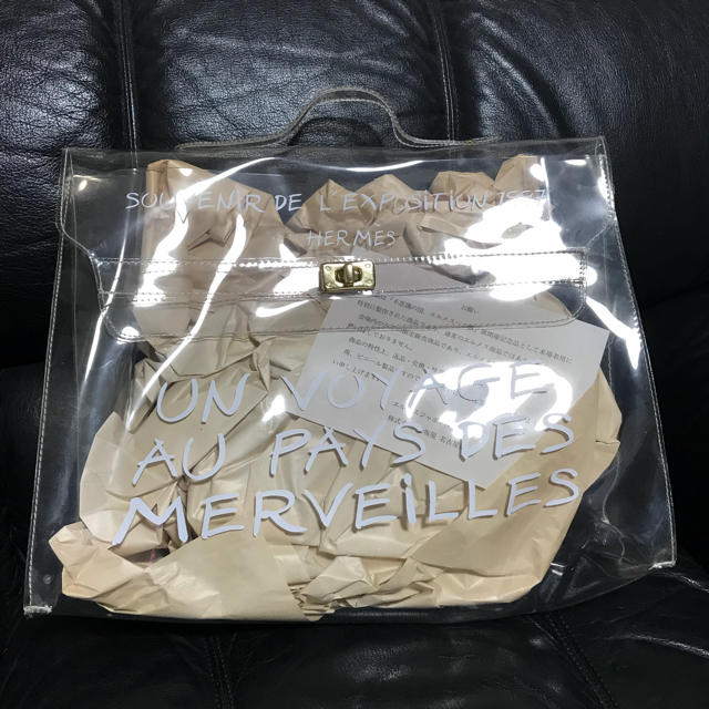 【新品未使用】HERMES ビニールケリー 透明