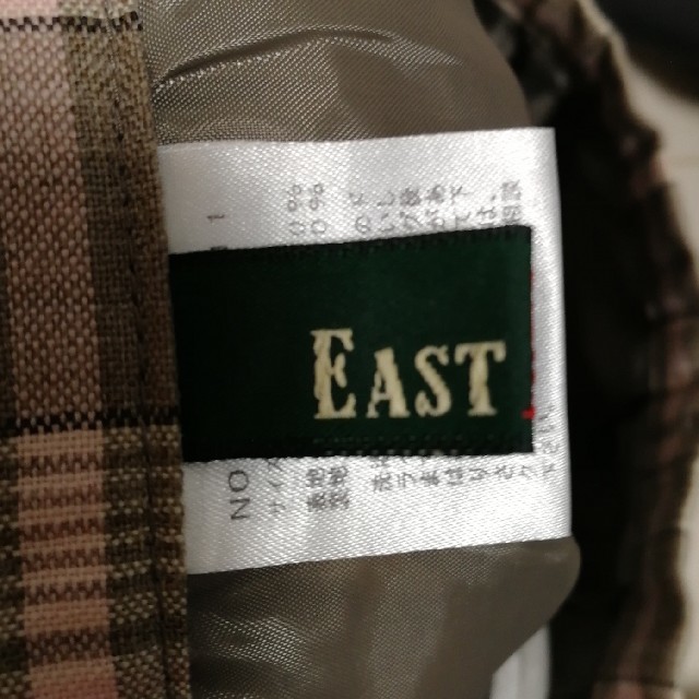 EASTBOY(イーストボーイ)のEASTBOY チェックプリーツスカート 9号 レディースのスカート(ひざ丈スカート)の商品写真