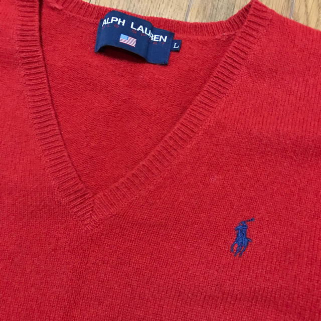 Ralph Lauren(ラルフローレン)のVニット レディースのトップス(ニット/セーター)の商品写真