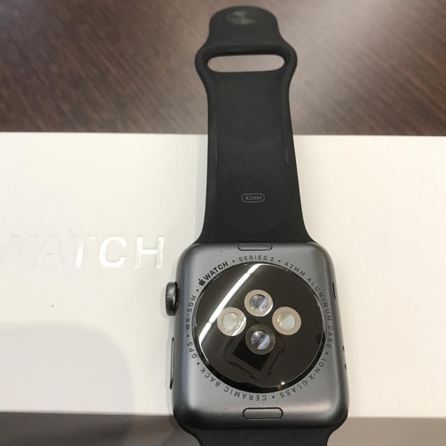 Apple Watch(アップルウォッチ)のApple Watch series2 42mm スペースグレイ メンズの時計(腕時計(デジタル))の商品写真