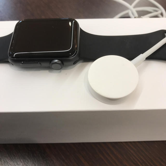 Apple Watch(アップルウォッチ)のApple Watch series2 42mm スペースグレイ メンズの時計(腕時計(デジタル))の商品写真