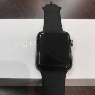 アップルウォッチ(Apple Watch)のApple Watch series2 42mm スペースグレイ(腕時計(デジタル))