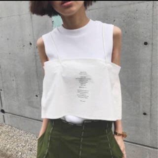 アメリヴィンテージ(Ameri VINTAGE)のAmeri  VINTAGE   BIB LAYERED N.S TOP(タンクトップ)