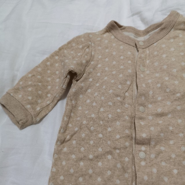 MUJI (無印良品)(ムジルシリョウヒン)の無印良品 ロンパース キッズ/ベビー/マタニティのベビー服(~85cm)(ロンパース)の商品写真
