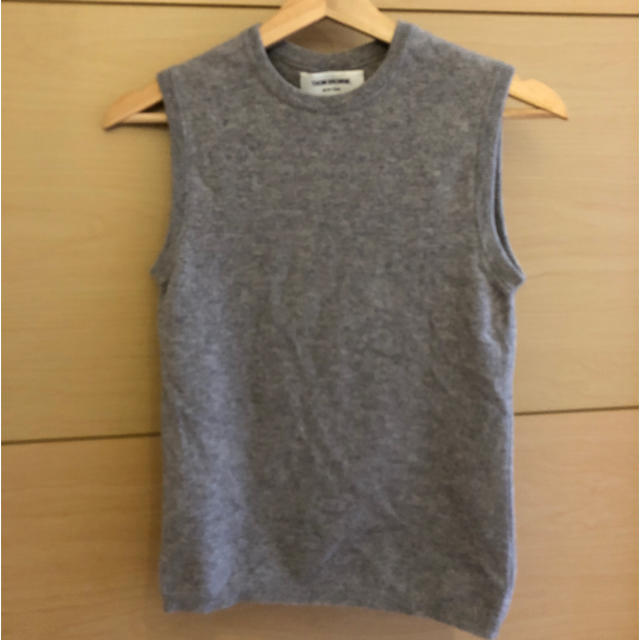 最大5万円OFFクーポン! 【THOM BROWNE】カシミア100 ニットベスト