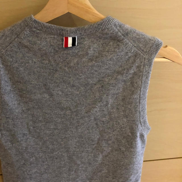 THOM BROWNE】カシミア100 ニットベスト サイズ0 | linnke.com.br