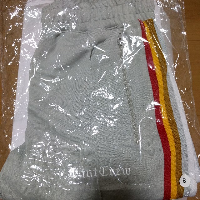 MintCrew Roadman Track Pants Silver Sサイズ