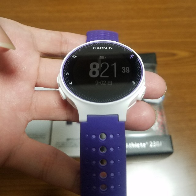 一度使用のみ!美品 Garmin(ガーミン) ForeAthlete 230J 一度使用のみ!美品 Garmin(ガーミン) ForeAthlete 230J