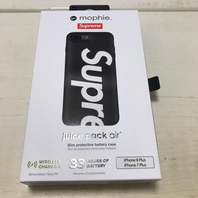 Supreme(シュプリーム)の再値下げ！  i Phone 8 Plus juice pack air スマホ/家電/カメラのスマホアクセサリー(iPhoneケース)の商品写真