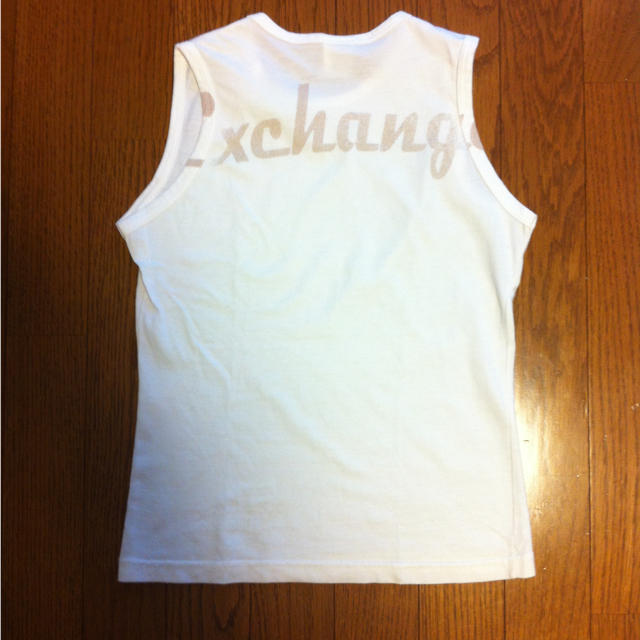 ARMANI EXCHANGE(アルマーニエクスチェンジ)のアルマーニエクスチェンジ☆タンクトップ レディースのトップス(Tシャツ(半袖/袖なし))の商品写真