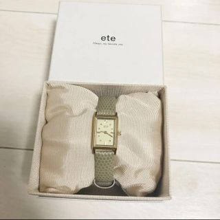 エテ(ete)のete 腕時計 レディース(腕時計)