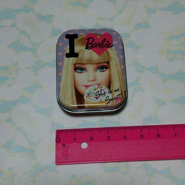 Barbie(バービー)のBarbie♡ミニ缶ケース レディースのファッション小物(ポーチ)の商品写真