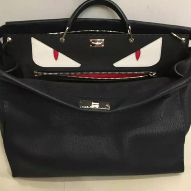 新着 FENDI ☆超美品☆フェンディ☆モンスターピーカブー - ボストン