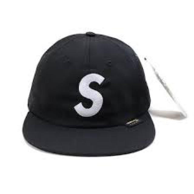 supreme 18aw Cordura S Logo 6-Panel 黒