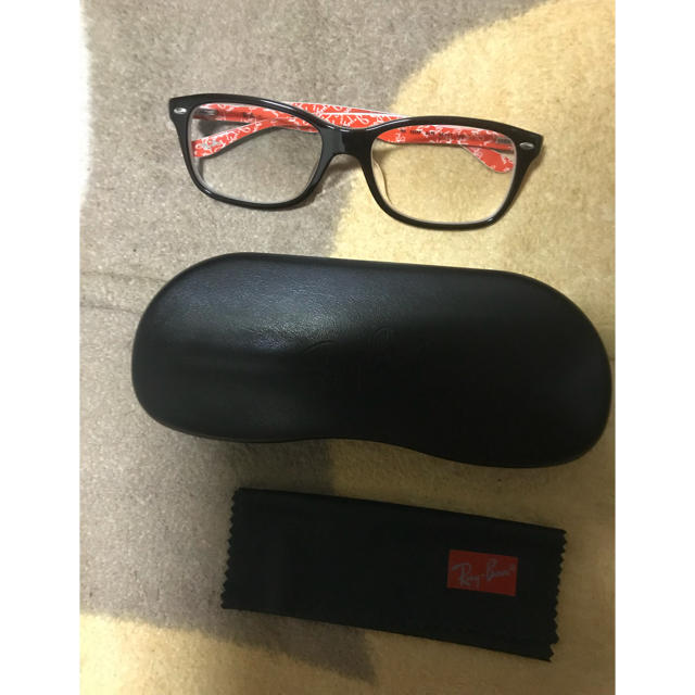 Ray-Ban(レイバン)のレイバン メガネ ウェリントン バネ蝶番 メンズのファッション小物(サングラス/メガネ)の商品写真