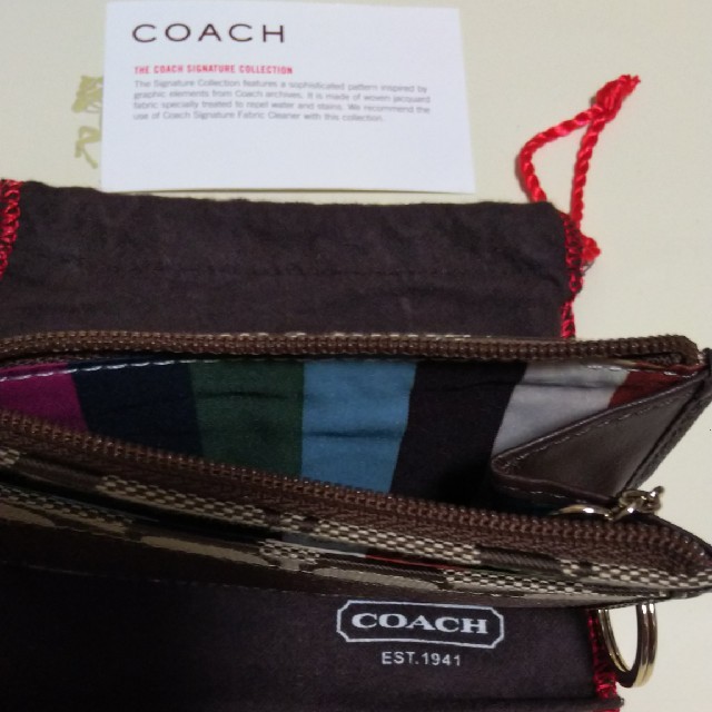 COACH(コーチ)のCOACH   小銭入れ レディースのファッション小物(コインケース)の商品写真