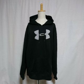 アンダーアーマー(UNDER ARMOUR)のアンダーアーマー パーカー 黒 ブラック XL UNDER ARMOUR(パーカー)