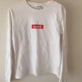 エックスガール(X-girl)の「引っ越し処分」xgirl ロングT(Tシャツ(長袖/七分))