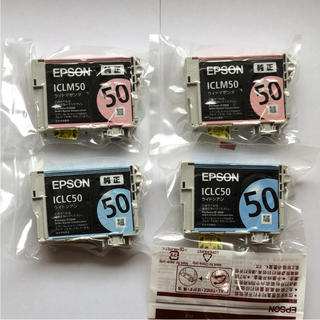 エプソン(EPSON)のエプソン 純正インクカートリッジ ４個セット(PC周辺機器)