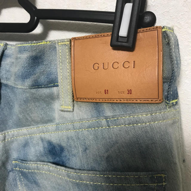 Gucci(グッチ)のGucci ブリーチデニム レディースのパンツ(デニム/ジーンズ)の商品写真