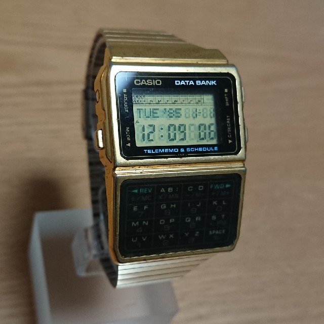 【CASIO】カシオ データバンク DBC-610 ゴールド