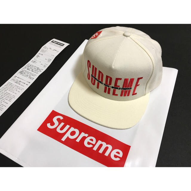 Supreme Global 5-Panel 18aw 18fw cap