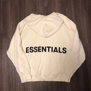 フィアオブゴッド(FEAR OF GOD)のFOG Essentials パーカー クリーム Lサイズ(パーカー)