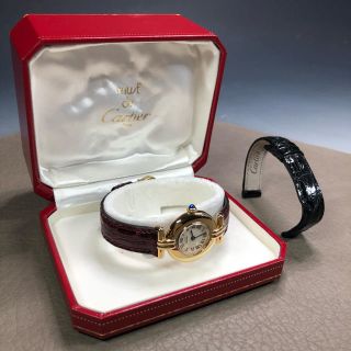 カルティエ(Cartier)の美品 Cartier カルティエ 腕時計 コリゼ 電池交換済(腕時計)