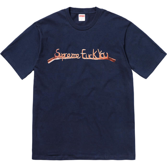 Supreme Fuck You Tee Navy