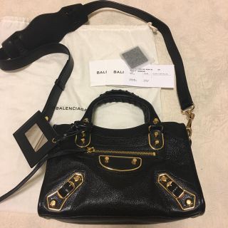 バレンシアガバッグ(BALENCIAGA BAG)の【13K様専用】BALENCIAGA  ミニシティ (ハンドバッグ)